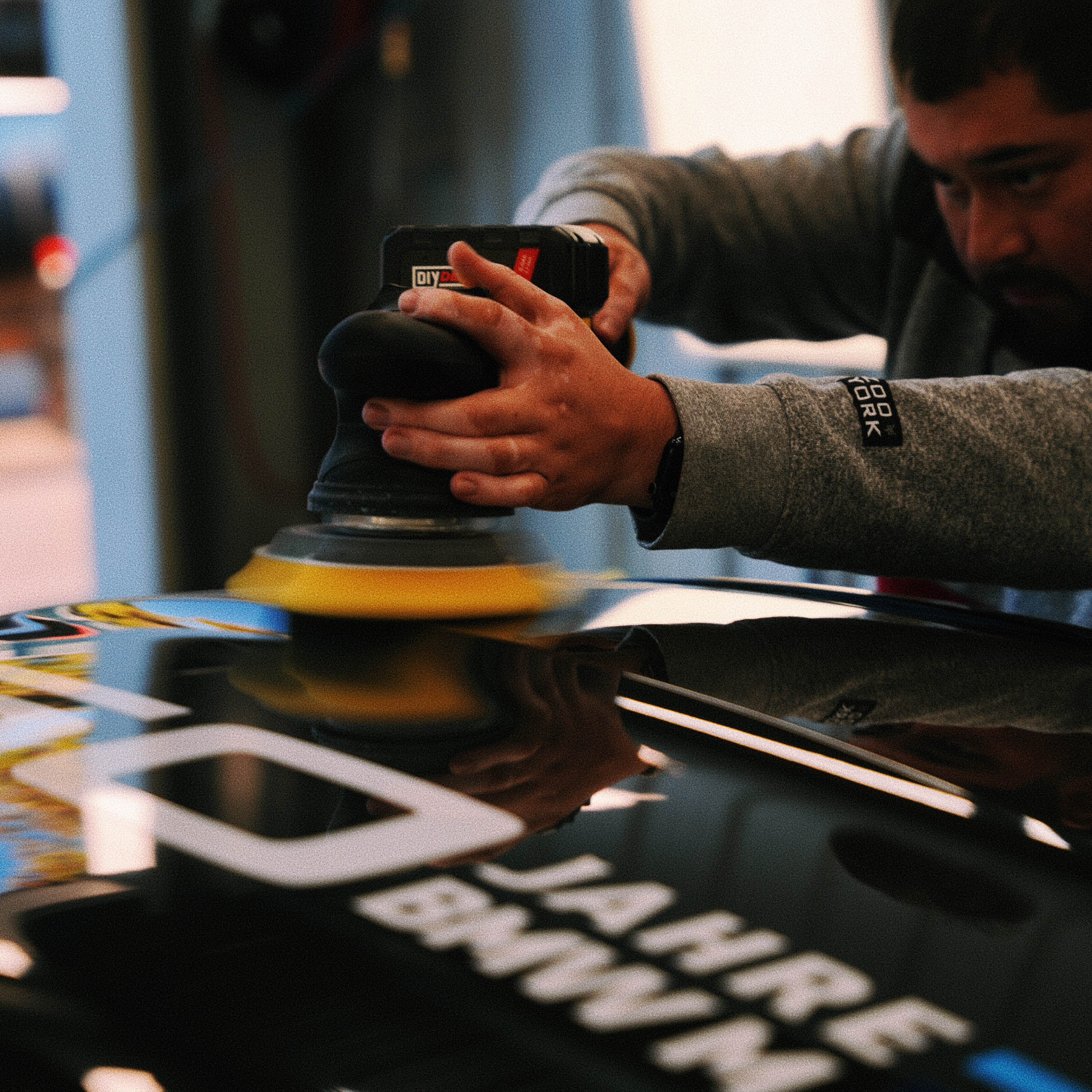 BMW M8 paint correction