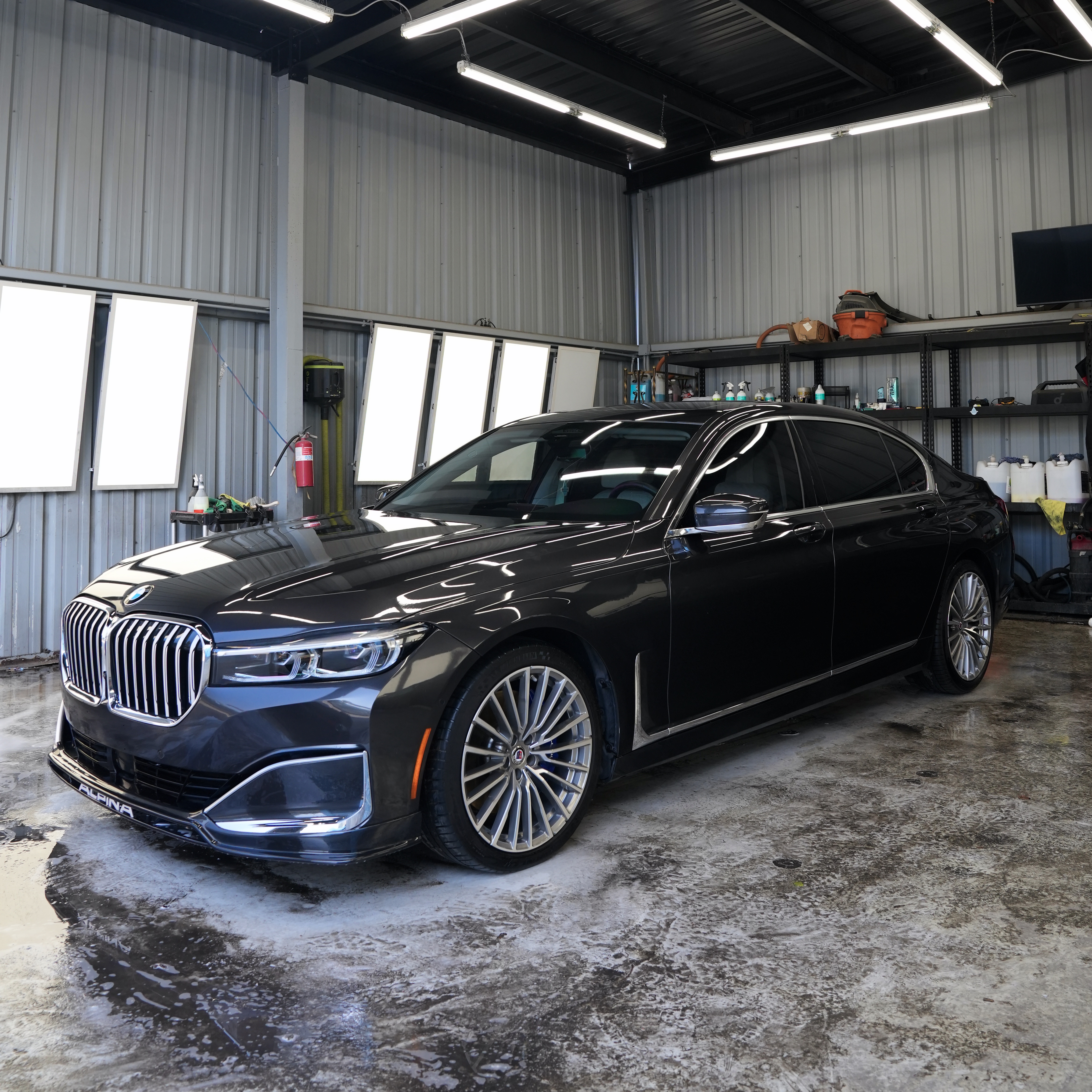 BMW Alpina in shop