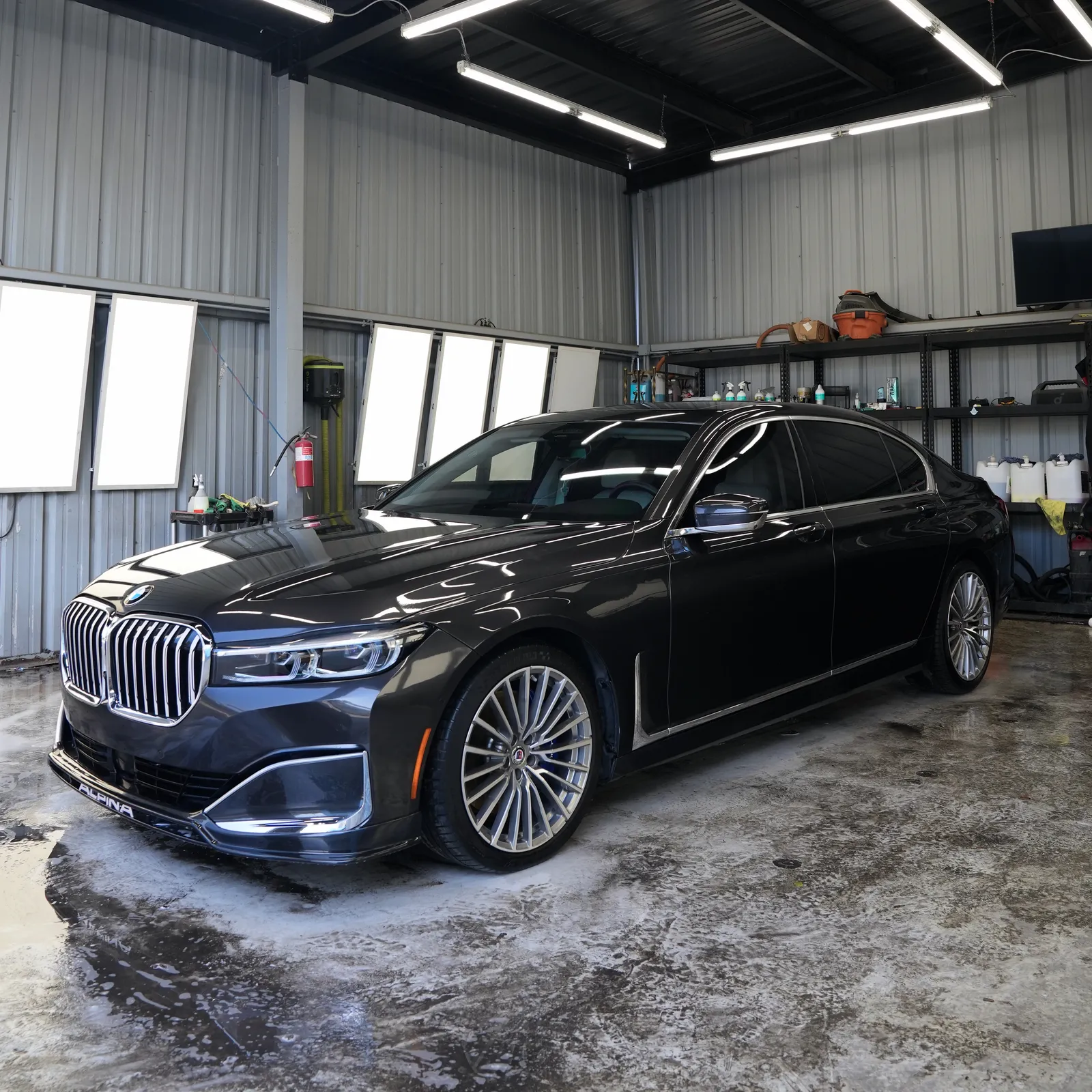 BMW Alpina B7, Detail & Ceramic, Irvine shop