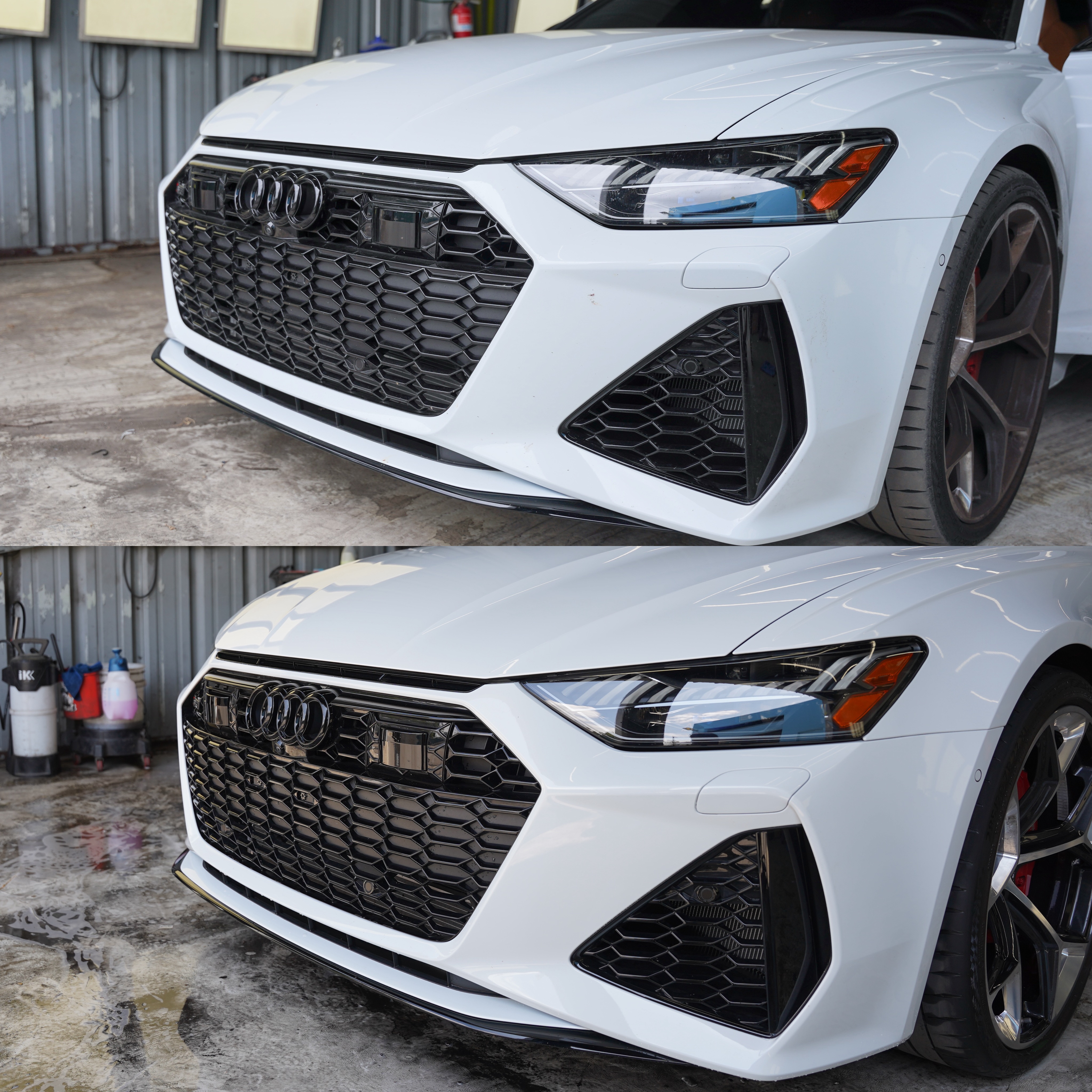 Paint correction roof